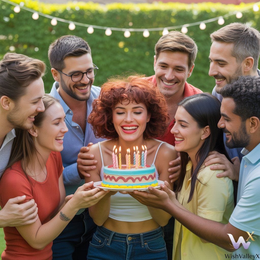 People from all walks of life celebrating birthdays with love and joy.